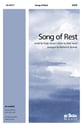 Song of Rest SATB choral sheet music cover